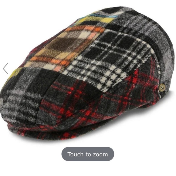 Walrus Hats Plaid Patchwork Polyester Kids Ivy Cap (Toddler, Boys, Youth) - Picture 10 of 15